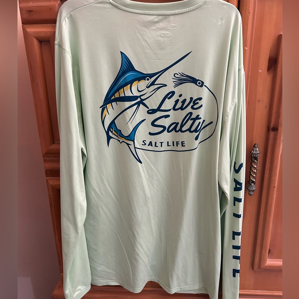 Men’s Salt Life SLX Performance Long Sleeve Shirt - XXL